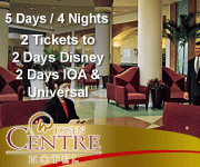 Disney & Universal Vacations at Rosen Centre Resort